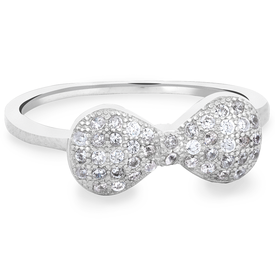 Sterling Silver Seraphina Bow Ring
