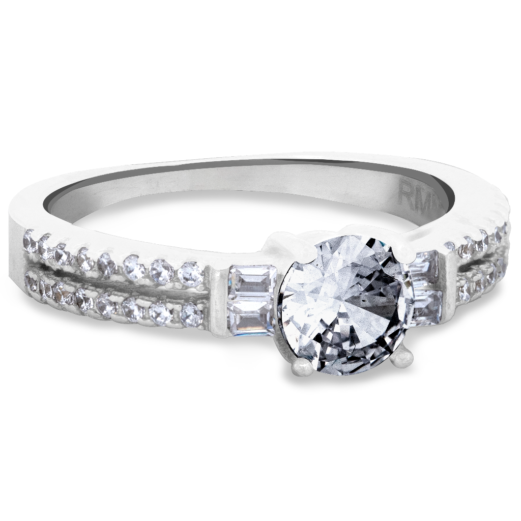 Sterling Silver Modern Cocktail Ring