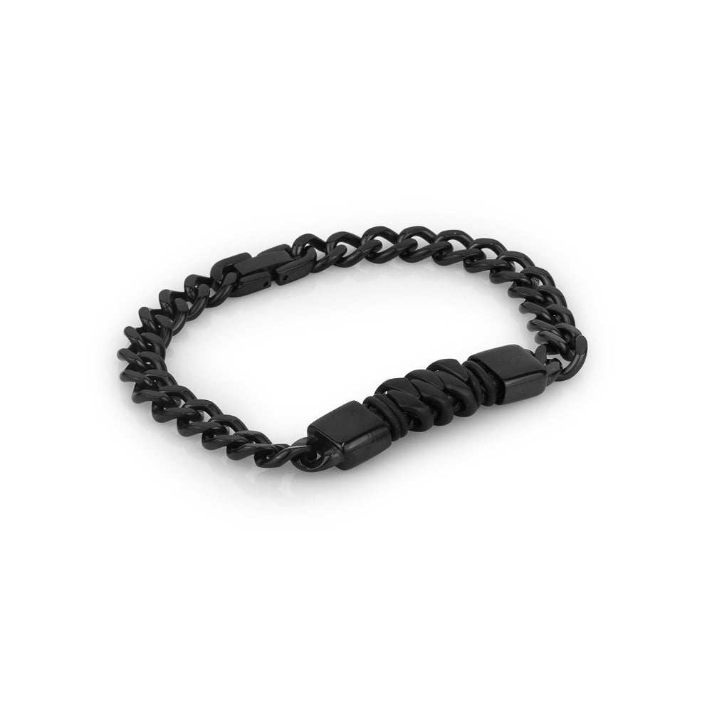 Stainless Steel Rugged Link Bracelet