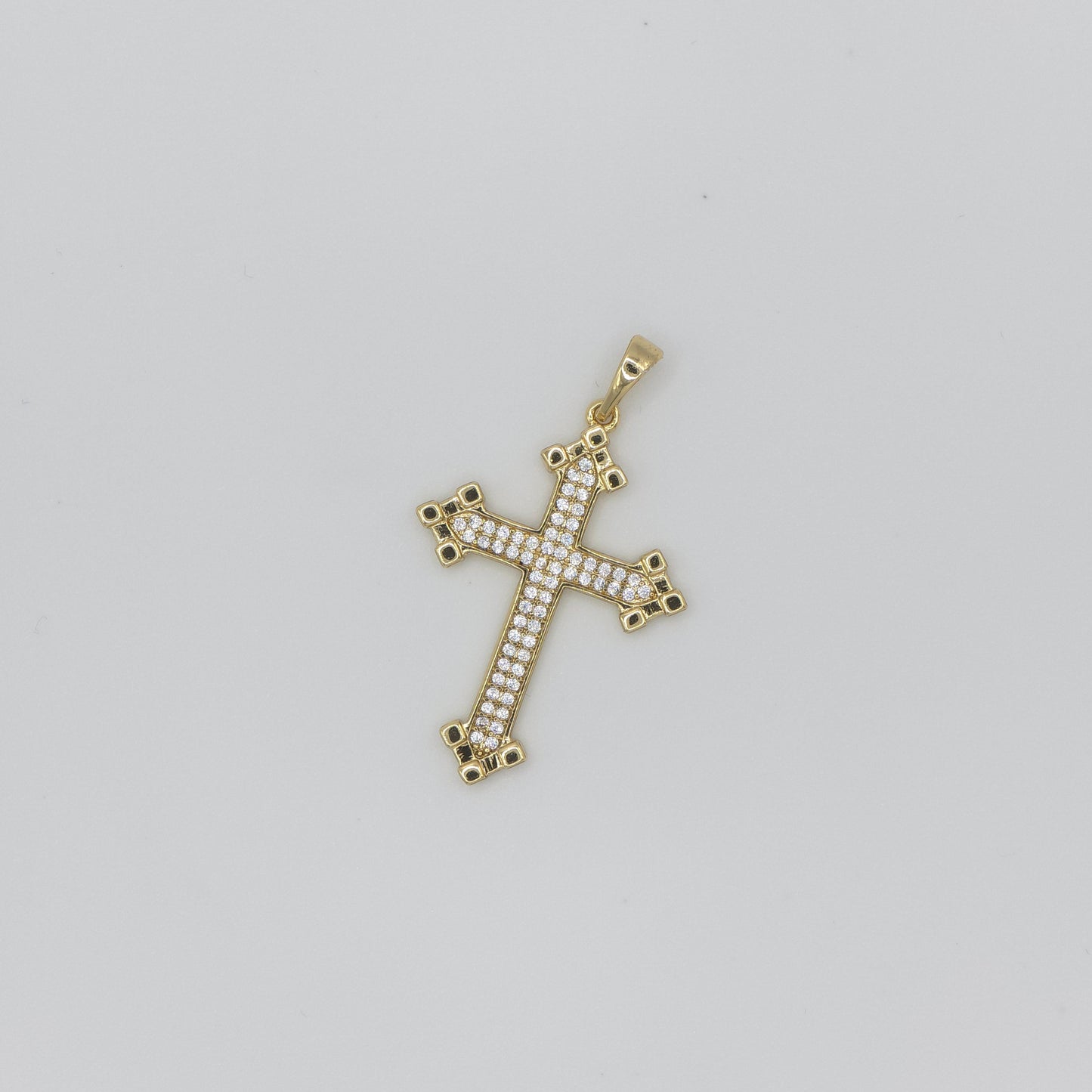 14ct Gold Plated Aurelian CZ Cross