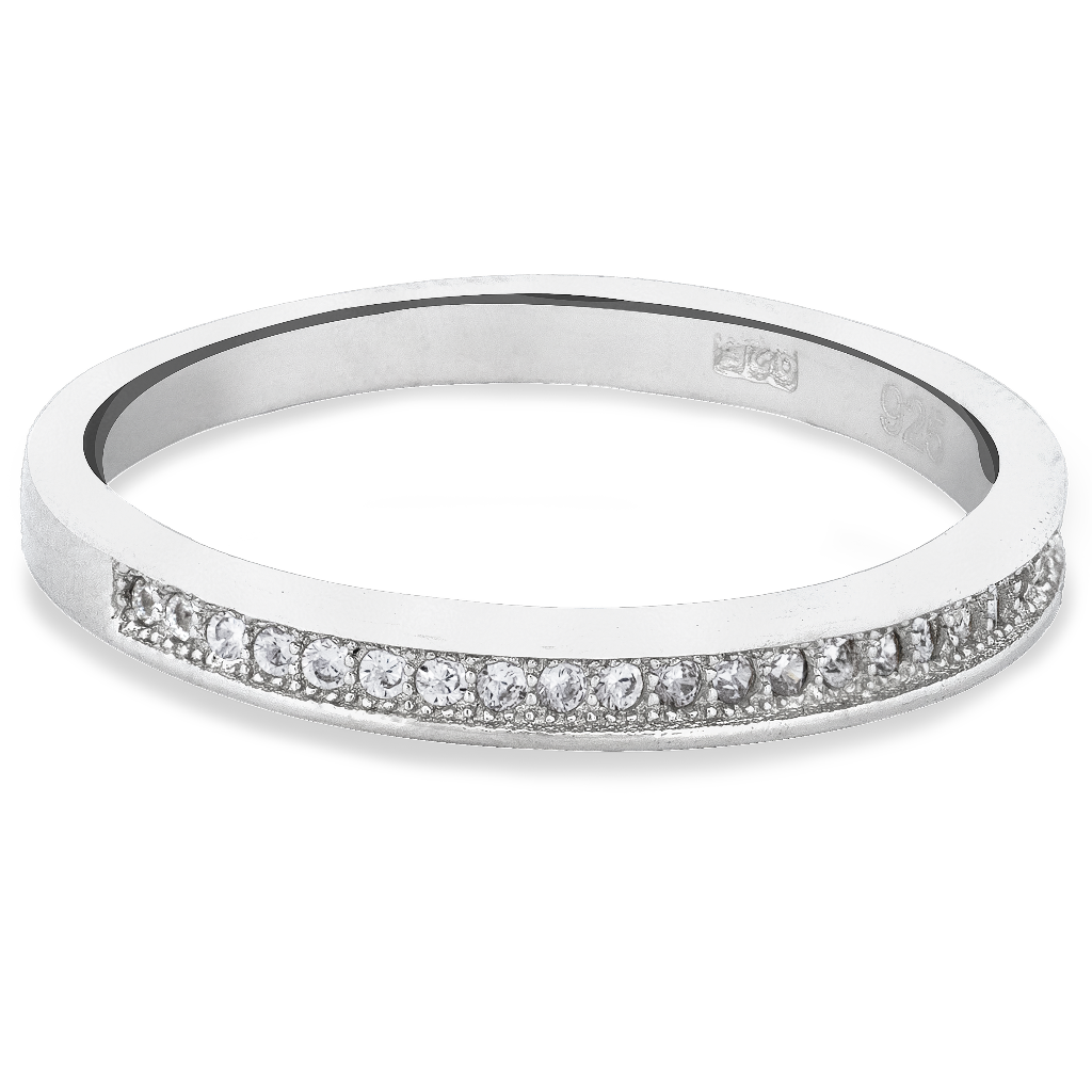 Sterling Silver Sparkle Band