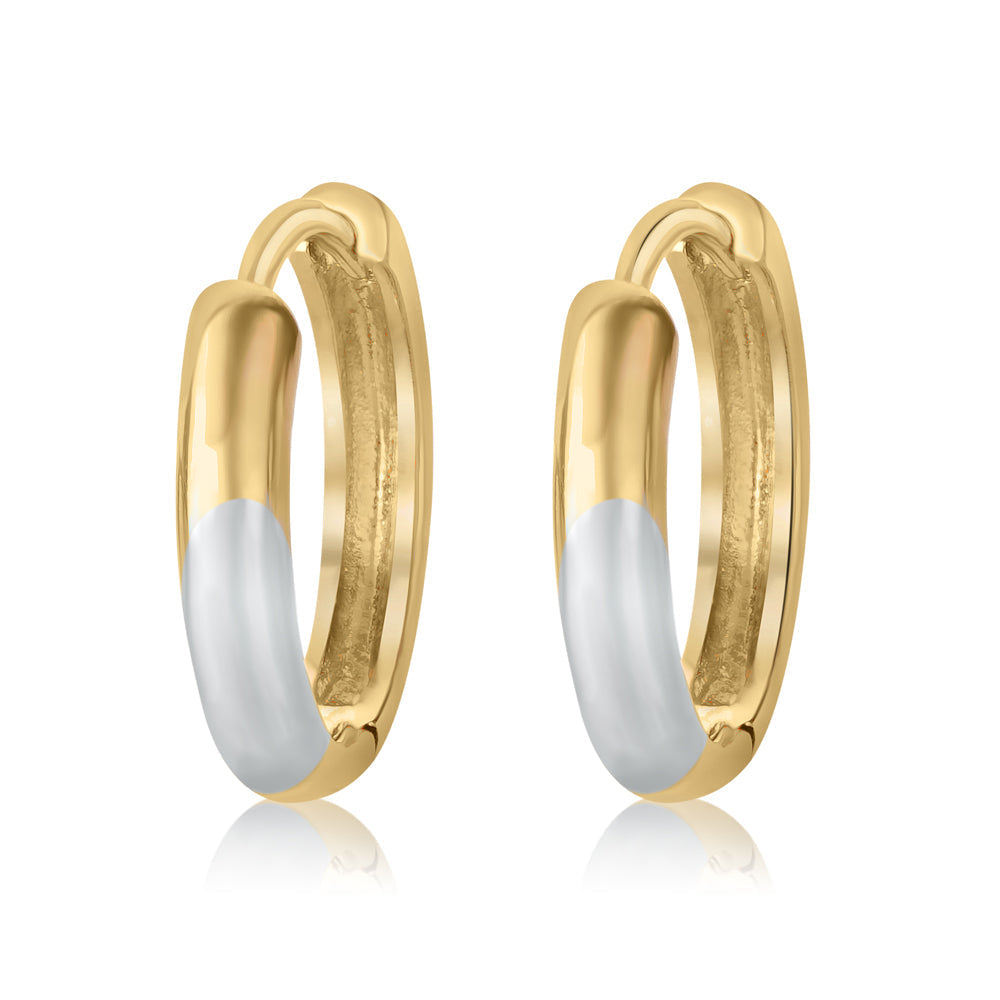 Round Alternating Tone Hoops