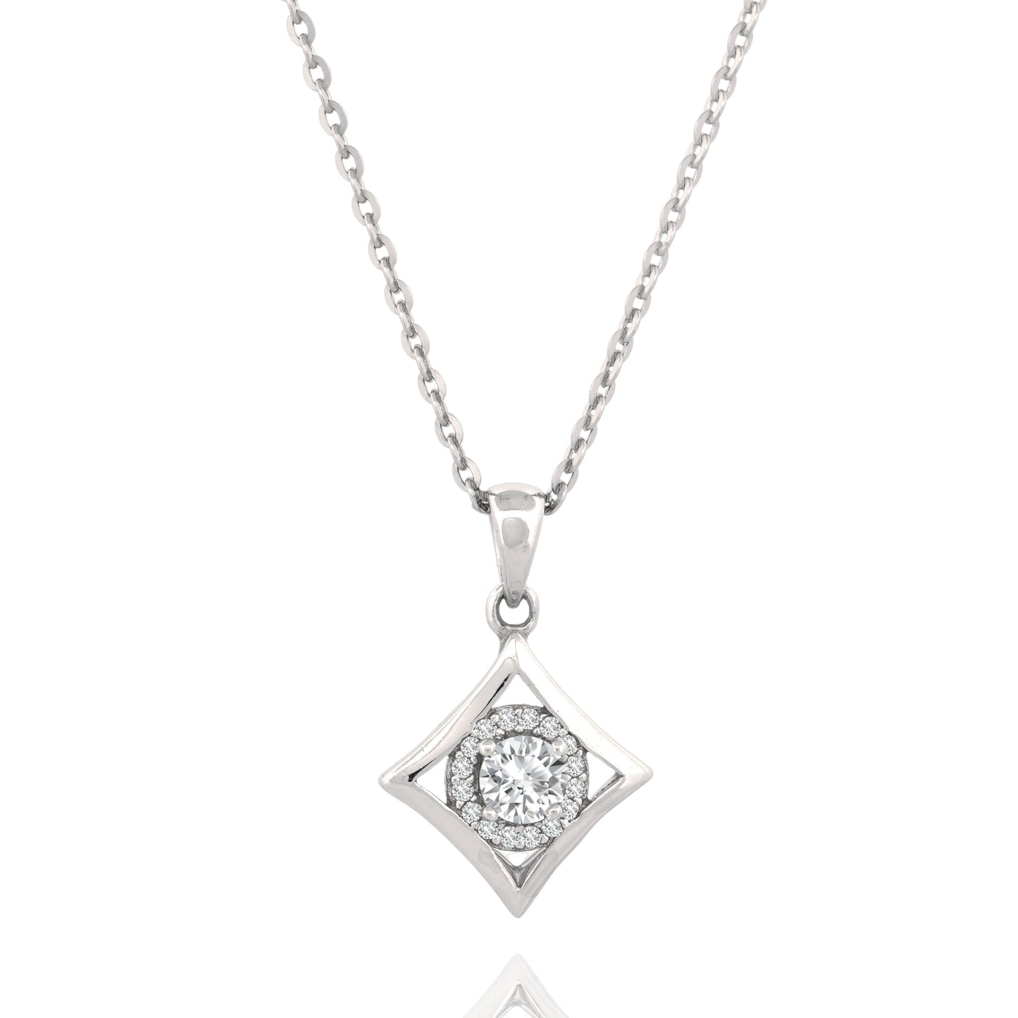 Silver Sparkle Necklace