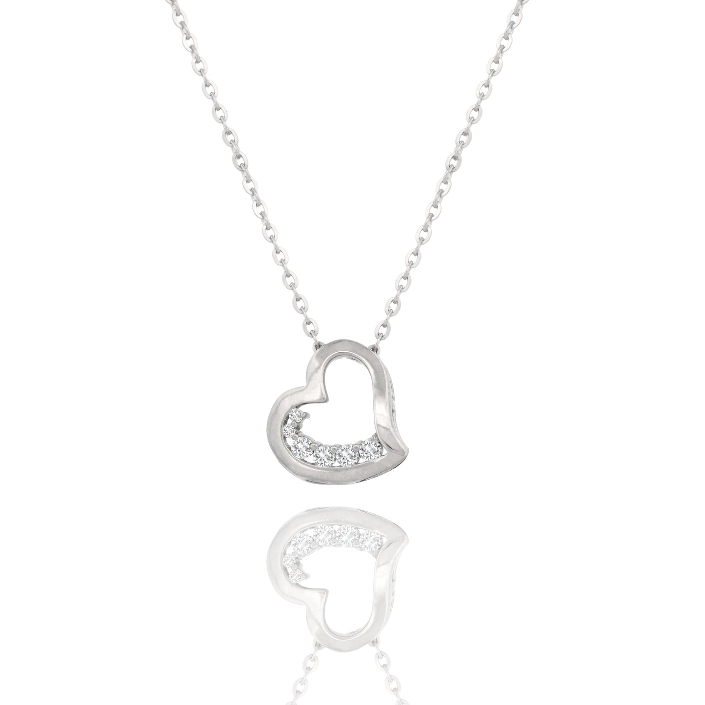 Silver Heart Necklace