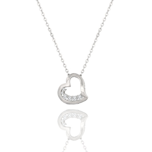 Silver Heart Necklace