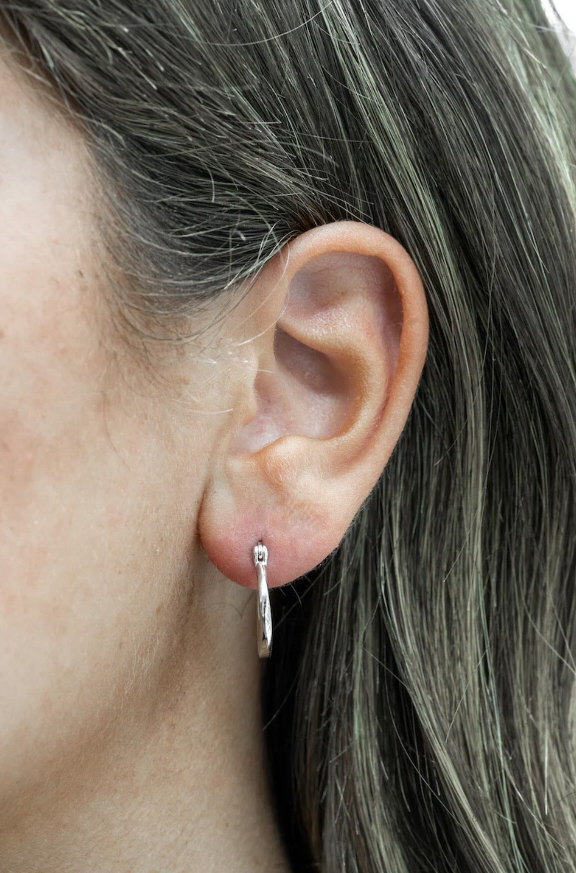 Silver Small Hoop Earrings