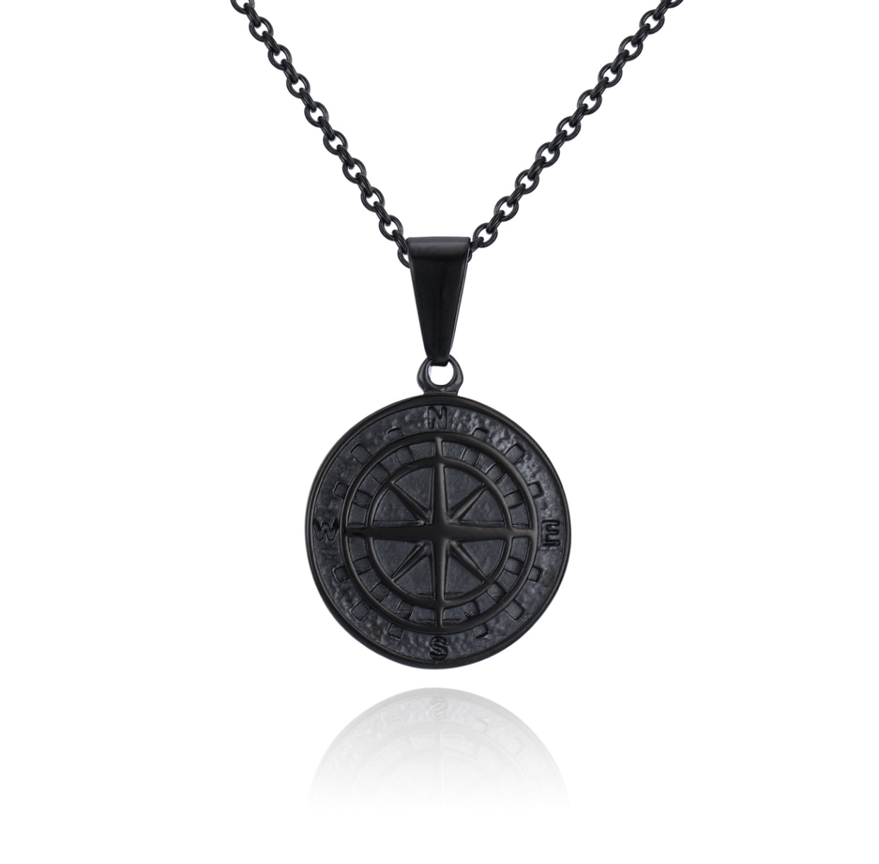 Wayfinder's Charm Compass Pendant Necklace