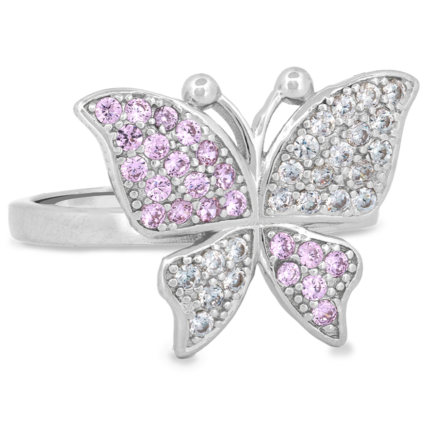 Sterling Silver Butterfly Dreams Ring